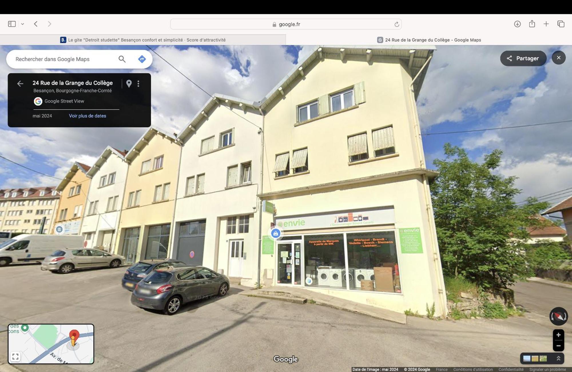Le Gite "Detroit Studette" Besancon Confort Et Simplicite Bagian luar foto